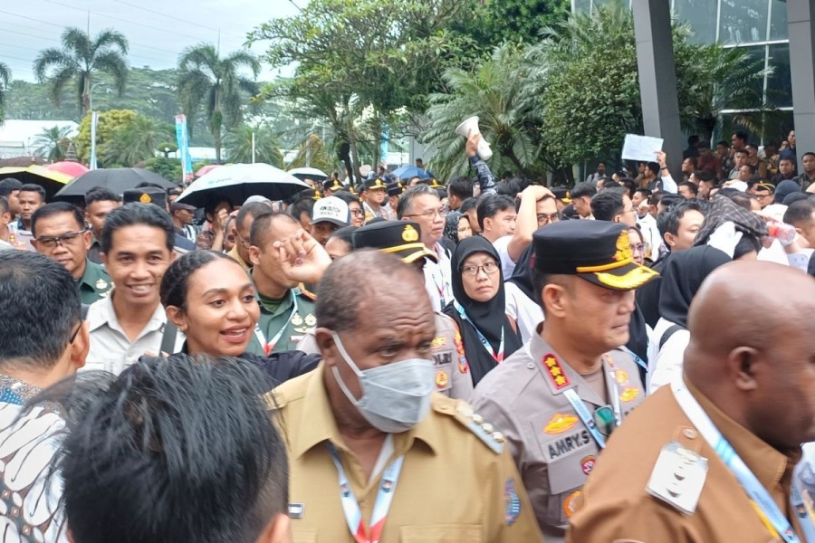 Ribuan Kepala Daerah Datang ke SICC untuk Rakornas Pemerintah Pusat dan Daerah