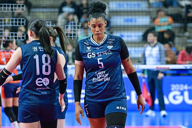 Gyselle Silva, Pevoli Handal GS Caltex, Jadi Sorotan Usai Raih 55 Poin di Liga Voli Korea