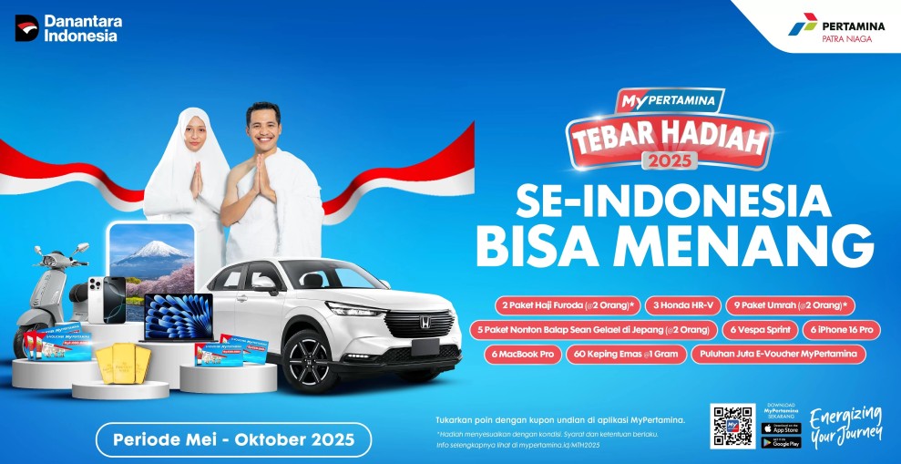 MyPertamina Tebar Hadiah 2025, Honda HR-V Siap Dimenangkan