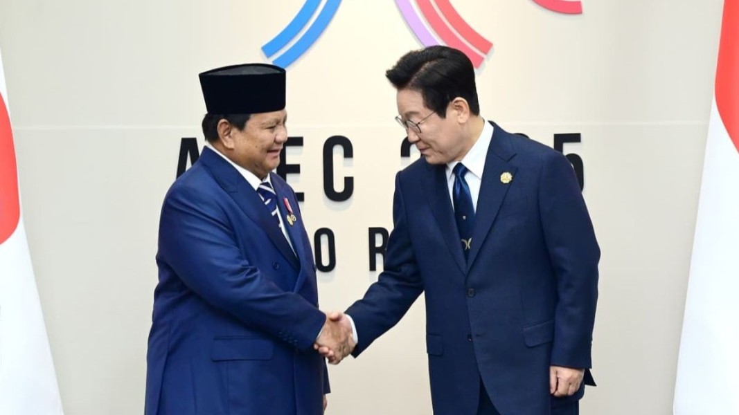 Prabowo Apresiasi Lee Selenggarakan KTT APEC 2025 Efisien Tepat