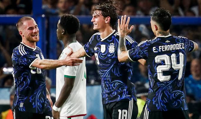 Argentina Menang Tipis Mauritania Nico Paz Gantikan Messi Dalam Laga Uji Coba