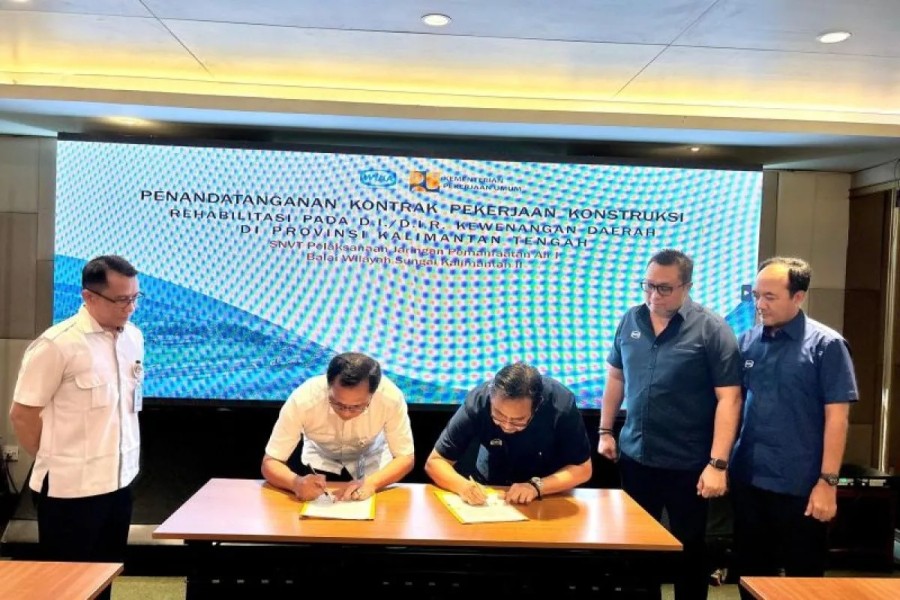 Wijaya Karya Dapat Kontrak Rehabilitasi Irigasi di Kalteng untuk Dukung Ketahanan Pangan