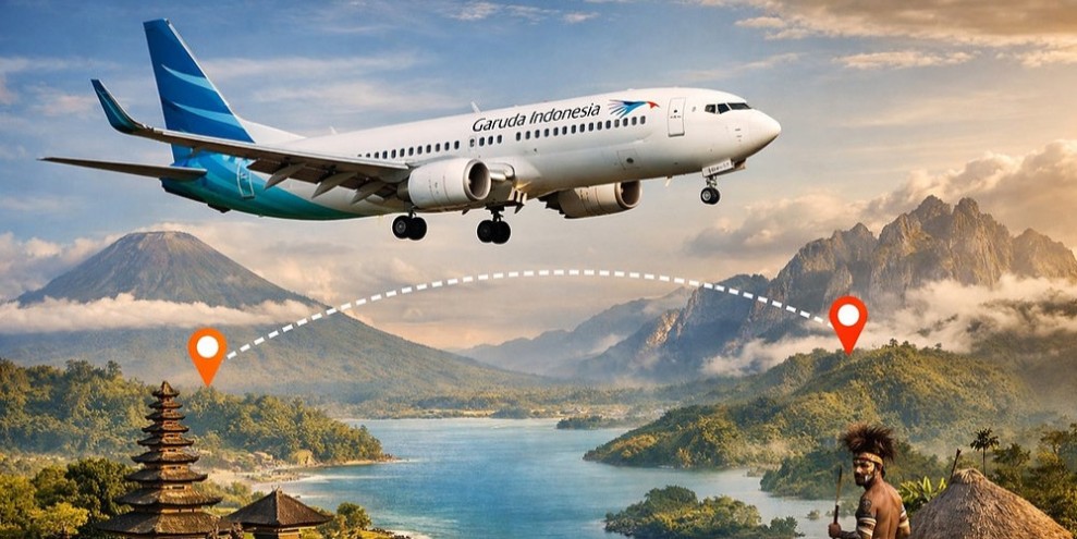Garuda Indonesia Perluas Rute Papua Untuk Perkuat Konektivitas Nasional