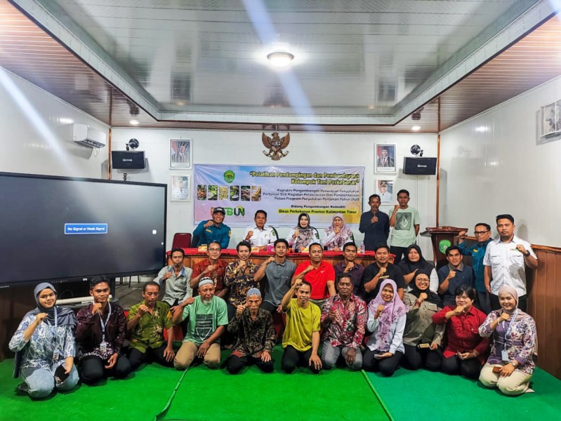 Pelatihan Disbun Kaltim Perkuat Kapasitas Petani Perkebunan