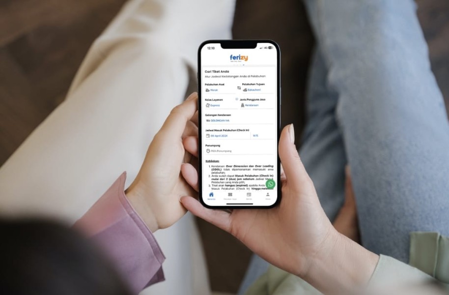 ASDP Dorong Digitalisasi Penyeberangan: Tiket Ferry Wajib Dibeli Online via Ferizy untuk Libur Mei–Juni 2025
