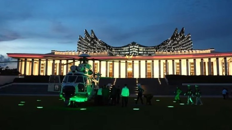 Perdana Presiden Prabowo Kunjungi IKN Nusantara Usai Dilantik