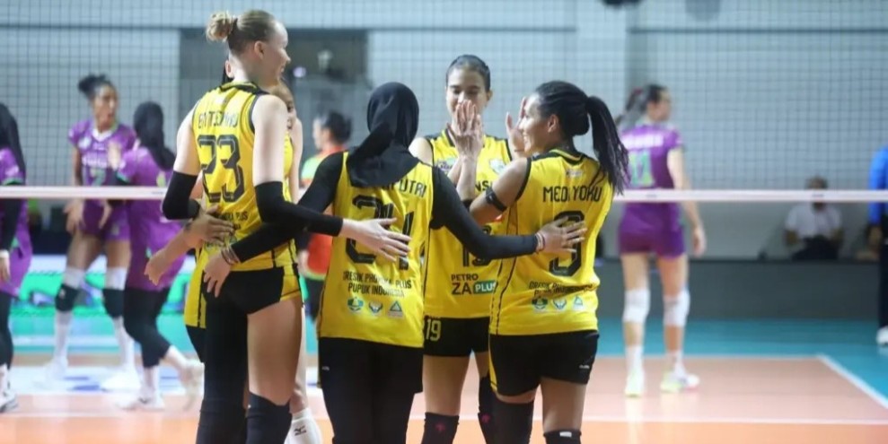Persiapan Gresik Petrokimia Menuju Final Four Proliga Semakin Matang