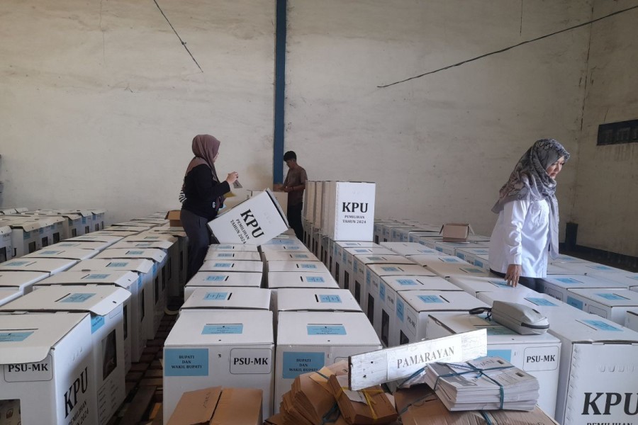 KPU Banten Awasi Distribusi Logistik untuk PSU Pilkada Kabupaten Serang 2025