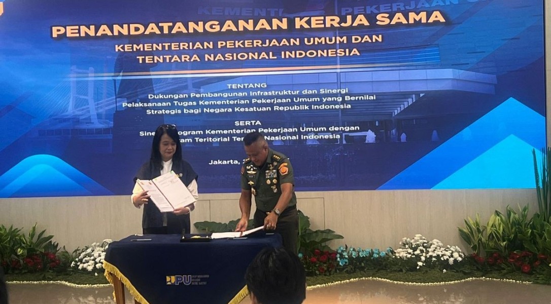 Infrastruktur Strategis Dimajukan Lewat Kolaborasi Kementerian PU dan TNI