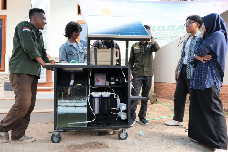 Itera Sosialisasikan Inovasi Kompor Hemat Energi Berbasis Biomassa di Lampung Selatan
