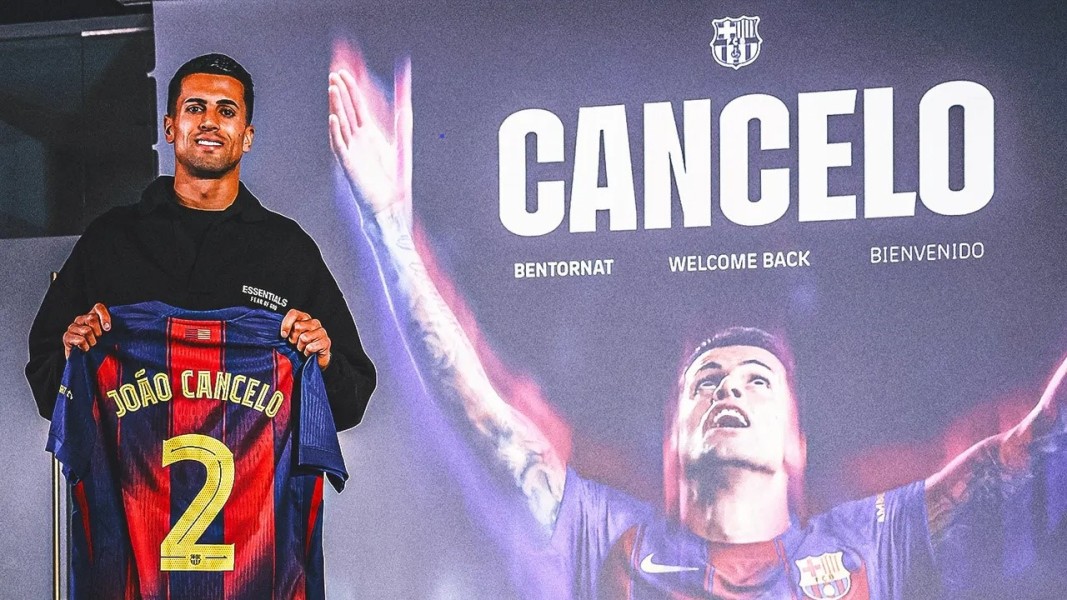Joao Cancelo Resmi Kembali ke Barcelona dan Nomor Punggungnya Diumumkan