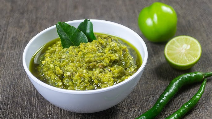 Resep Sambal Ijo Padang Tetap Hijau, Wangi, Pedas, dan Nikmat Lengkap Praktis Mudah