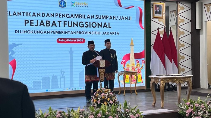 Pramono Lantik 521 Pejabat Fungsional DKI Untuk Perkuat Birokrasi