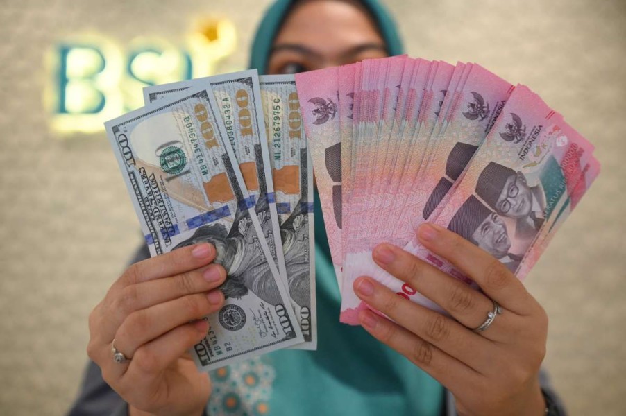 Pergerakan Nilai Tukar Rupiah Menguat terhadap Dolar AS Selasa 27 Januari 2026