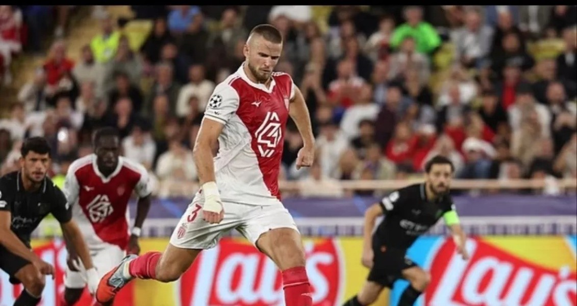 Eric Dier Jadi Penentu Skor Imbang Laga Monaco Lawan City