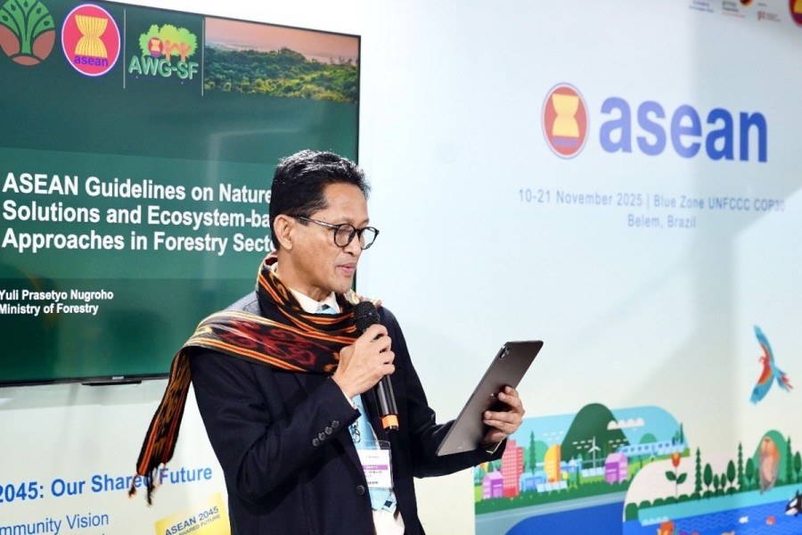 Indonesia Perkuat Kehutanan Sosial dan Solusi Alam di COP30 ASEAN
