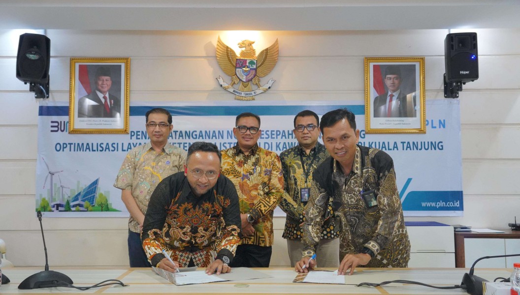 Kerja Sama PLN dan PT PPK: Optimalkan Pasokan Listrik Kawasan Industri Kuala Tanjung