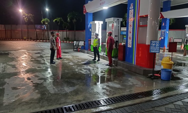 Polsek Maliku Intensifkan Patroli Malam di Obyek Vital, Tegaskan Kesiapsiagaan Satpam Bank BRI