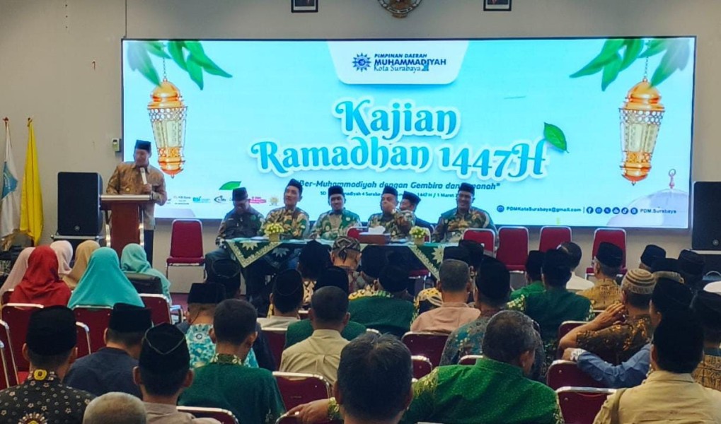 PDM Surabaya Inisiasi Kajian Ramadan 2026 Paparkan Formula 5T1I untuk Ibadah Puasa