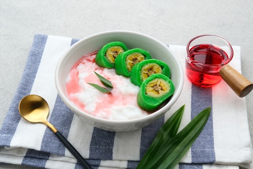 Resep Pisang Ijo Makassar Anti Gagal dan Segar