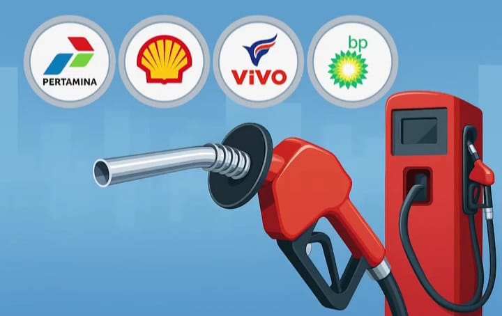 Jelang Natal Tahun Baru 2026 Harga BBM Pertamina,Shell,BP dan Vivo Tetap Stabil