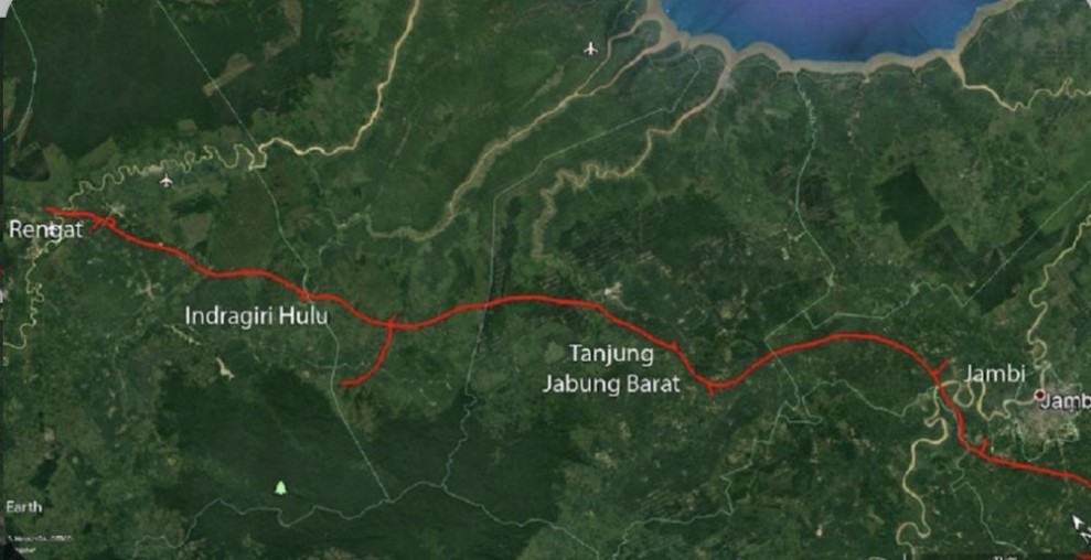 Proses Pembebasan Lahan Jalan Tol Jambi Rengat Baru Mencapai Empat Puluh Persen