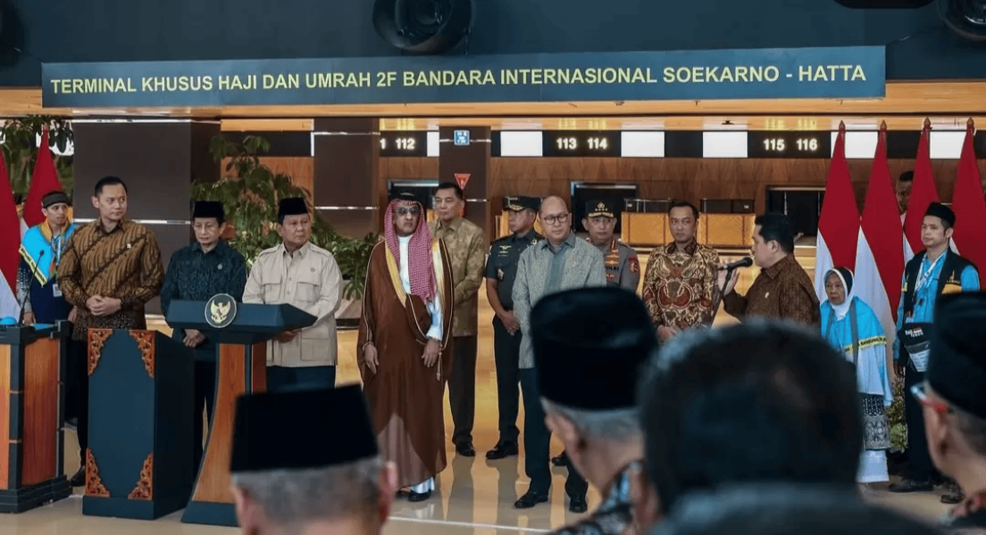 Presiden Prabowo Resmikan Terminal Khusus Haji dan Umroh di Bandara Soekarno-Hatta, Menhub Dudy Optimistis Layanan Makin Lancar