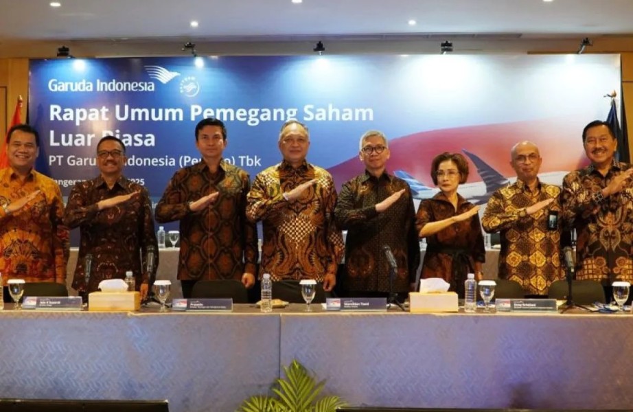 Garuda Indonesia Rombak Direksi, Fokus Pulihkan Kinerja Keuangan