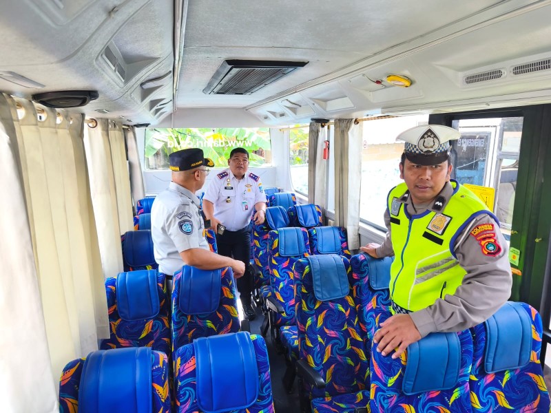 Dishub Babel Pastikan Kesiapan Armada Damri Hadapi Imlek Idulfitri 2026