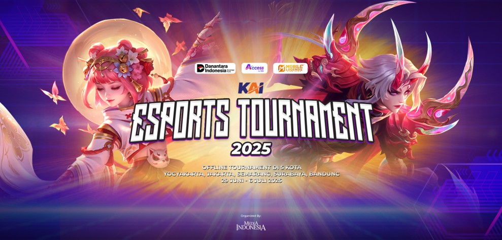 KAI Gelar Turnamen E Sports Mobile Legends Hadiah Rp 52 Juta