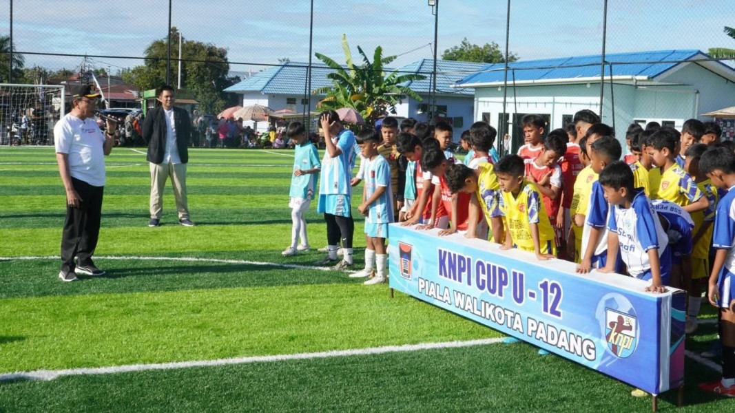 Festival Sepak Bola KNPI Cup U 12 Padang Bangkitkan Semangat Generasi Muda