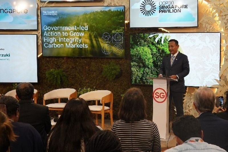 Indonesia Perkuat Kolaborasi Global dalam Pengembangan Pasar Karbon