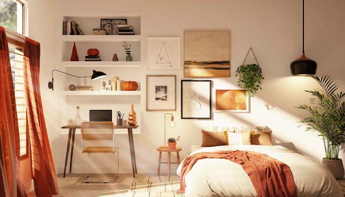 10 Inspirasi Pajangan Dinding Kamar Tidur Simpel Agar Terlihat Estetik