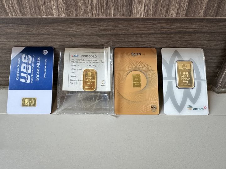 Emas UBS dan Galeri24 di Pegadaian Catat Kenaikan Tiga Hari Beruntun