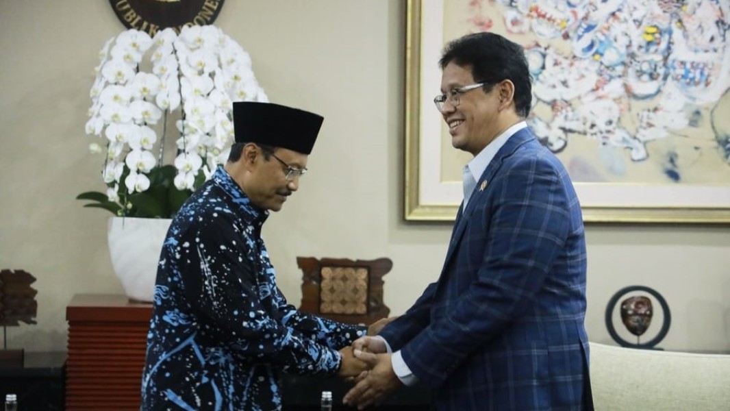 Gus Ipul Temui Purbaya Usulkan Kenaikan Dana Jadup Korban Bencana