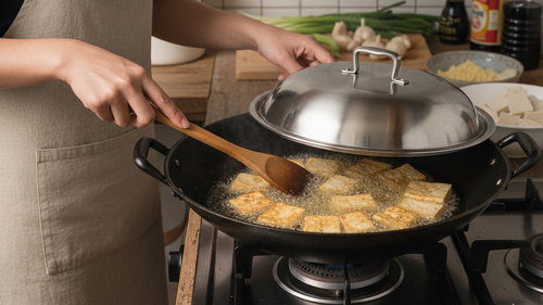 7 Trik Jitu Menggoreng Tahu Agar Renyah Tanpa Meledak di Minyak