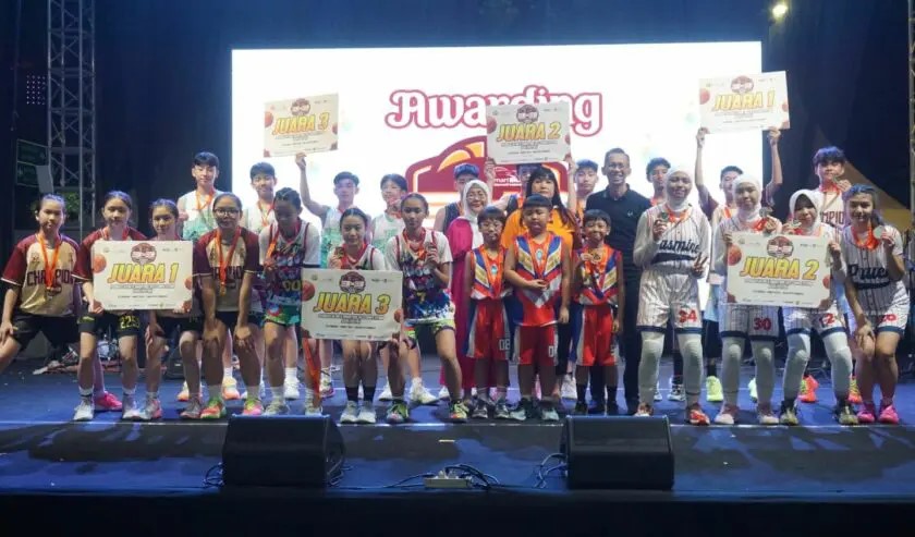 Indocourt Dan The Baddies Raih Gelar Juara Basket 3x3 KU 14 Jconnect 2026