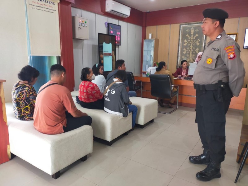 Polresta Palangka Raya Terapkan Pengamanan Ketat di Sektor Perbankan, Satpamobvit Diterjunkan di Titik Strategis