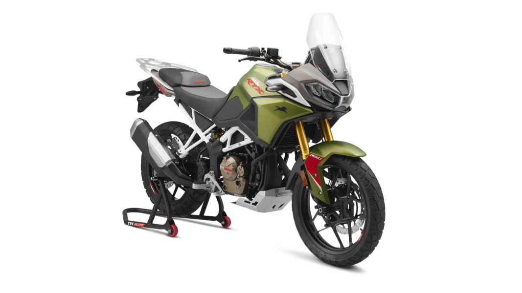 TVS Apache RTX 300 Hadir Lengkapi Segmen Motor Adventure