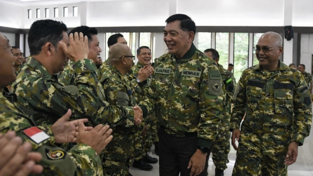 Menhan Latih Empat Ribu ASN Jadi Komcad Perkuat Pertahanan Nasional