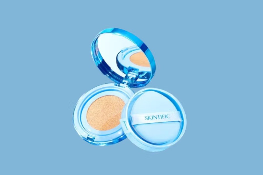 Skintific Cushion Solusi Makeup Flawless Kulit Berjerawat
