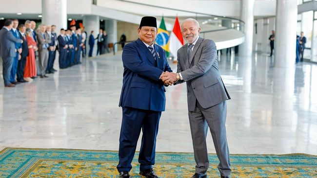 Presiden Brasil Lula da Silva Lakukan Kunjungan Balasan ke Indonesia Hari Ini