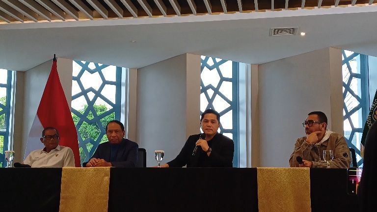 Erick Thohir Klarifikasi Alasan PSSI Datangkan Jordi Cruyff sebagai Penasihat Teknik