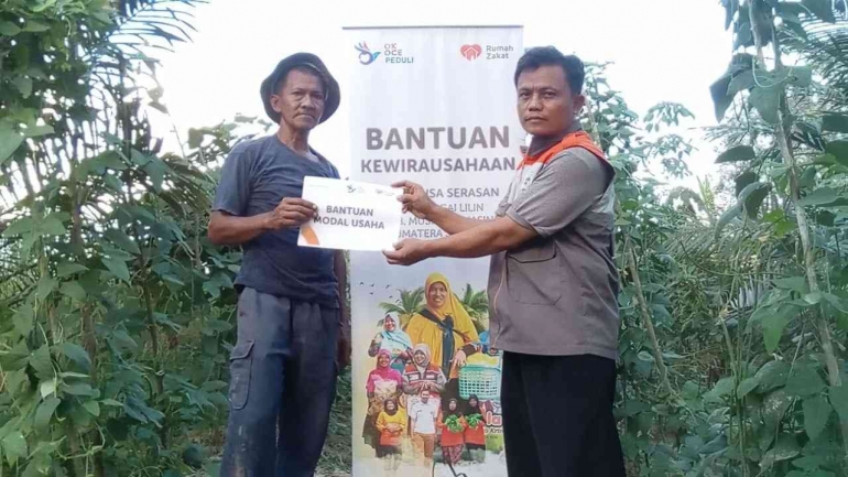 Petani Musi Banyuasin Mandiri Berkat Dukungan OK OCE