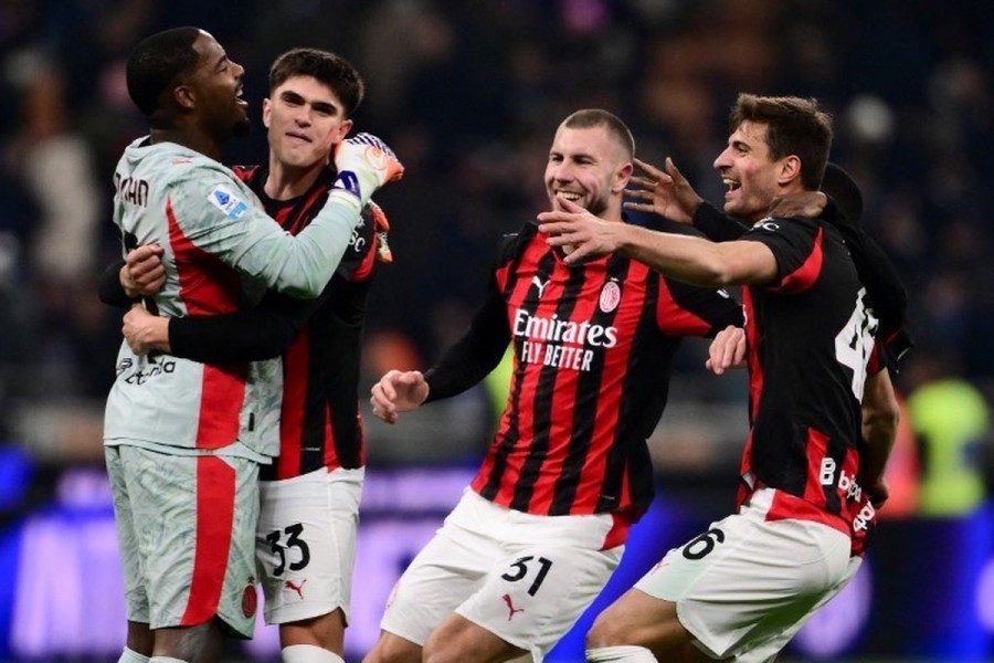 Hasil Inter Milan vs AC Milan 0-1, Gol Pulisic Menentukan Kemenangan