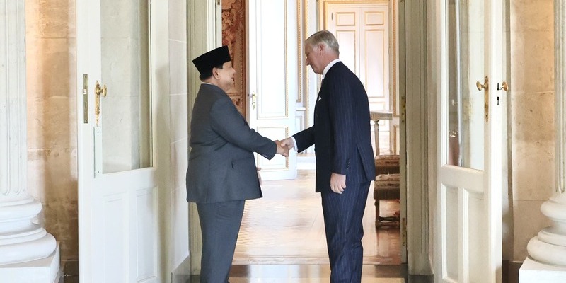 Prabowo Subianto Bertemu Raja Belgia Bahas Diplomasi Strategis