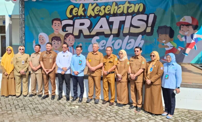 Program Cek Kesehatan Gratis Sasar Pelajar Sekolah di Tangsel