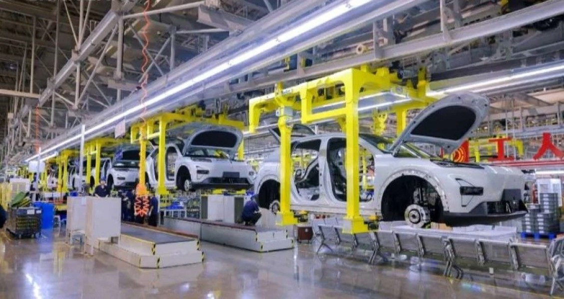 Pabrik Mobil Listrik Changan Andalkan AI dan 5G Canggih di Cina