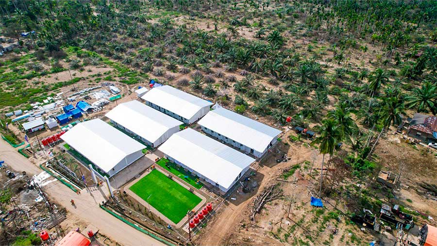 Waskita Karya Dan Kementerian PU Berhasil Rampungkan Pembangunan Huntara Aceh Utara