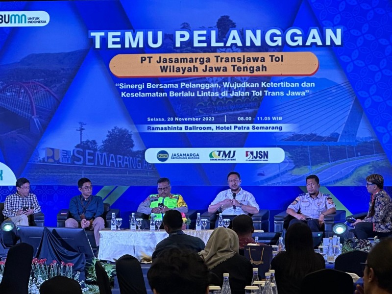 Jasa Marga Menekankan Etika Berlalu Lintas dalam Temu Pelanggan Jelang Nataru